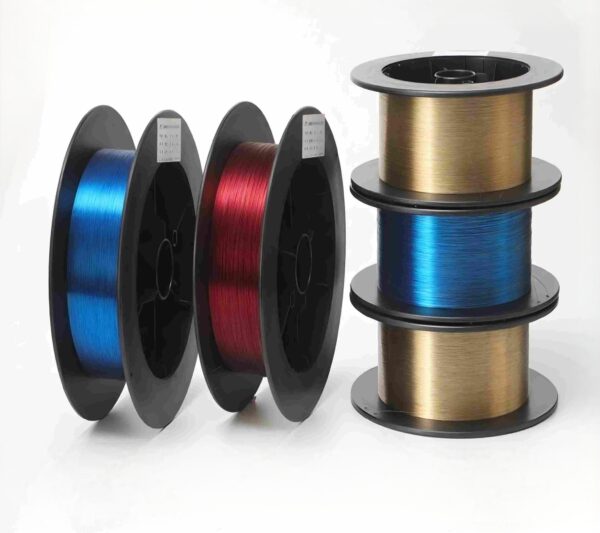 Flexible Nitinol wire showcasing superelastic recovery