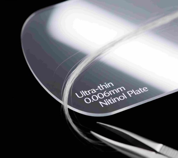 Superelastic-Nitinol-Plate-0.006mm-Standard-Grade product photography