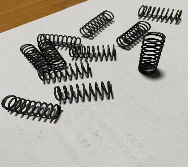 Custom superelastic Nitinol springs manufactured from nitinol wire